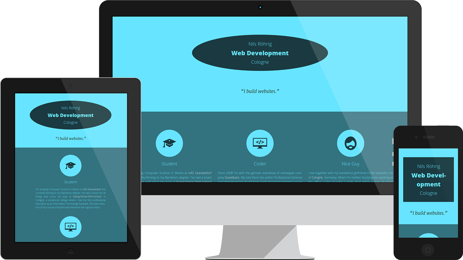 nroehrig.de und wie es auf Smartphone, Tablet und Desktop aussieht.
